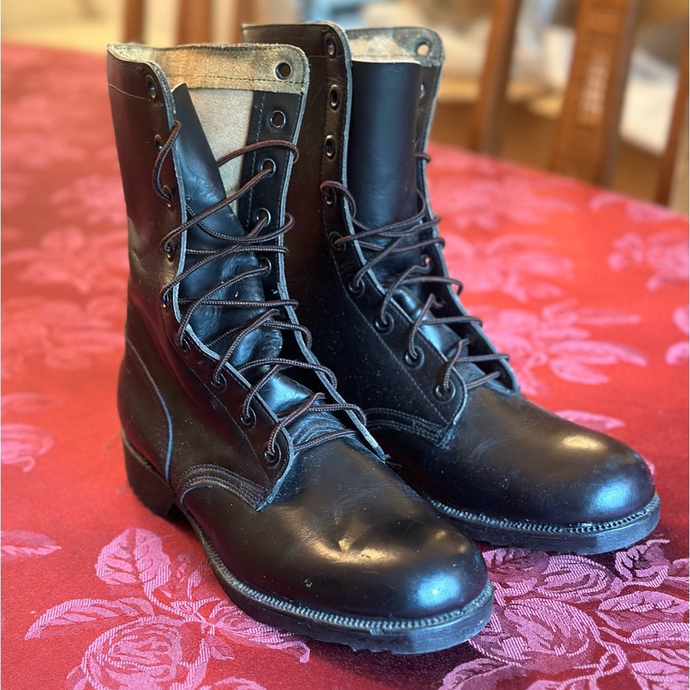 Men’s vintage Genesco military boots combat post Vietnam war authentic boots